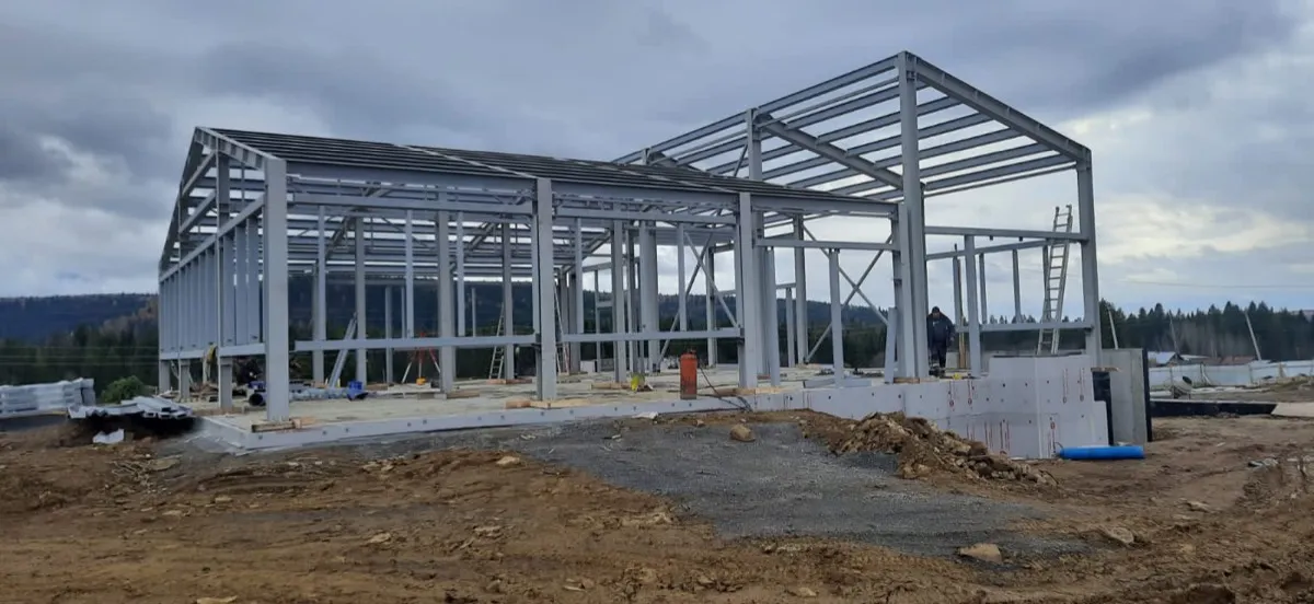 Огнезащита металлоконструкций — фото объекта