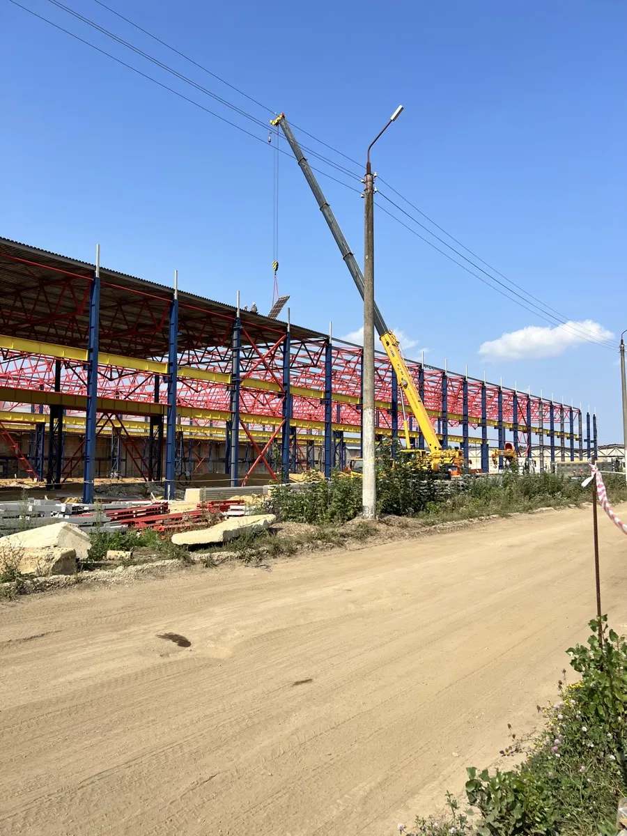 Огнезащита металлоконструкций — фото объекта