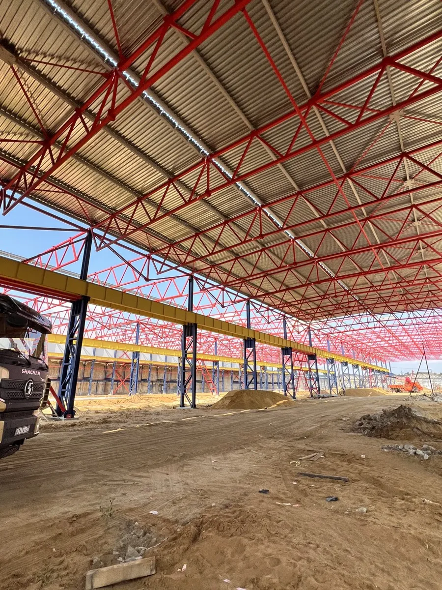 Огнезащита металлоконструкций — фото объекта