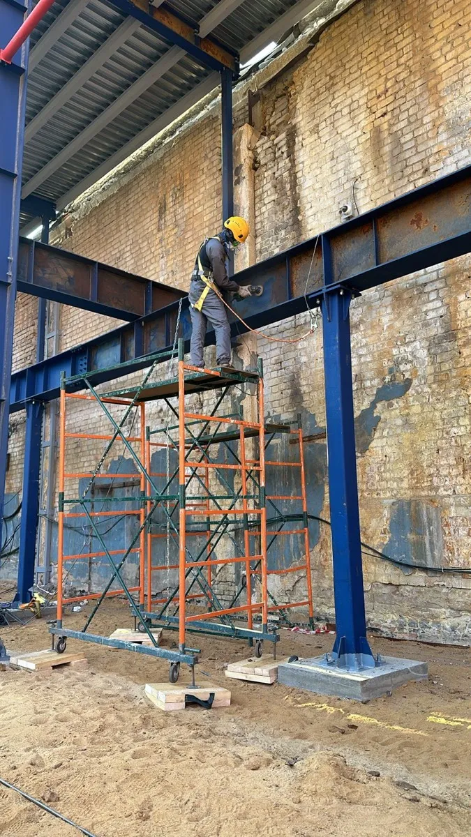 Огнезащита металлоконструкций — фото объекта