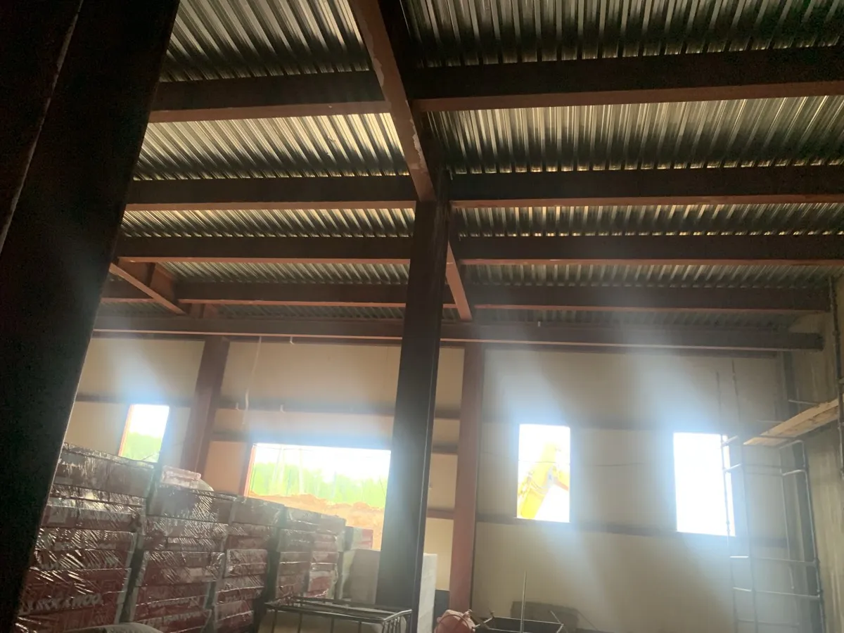 Огнезащита металлоконструкций — фото объекта