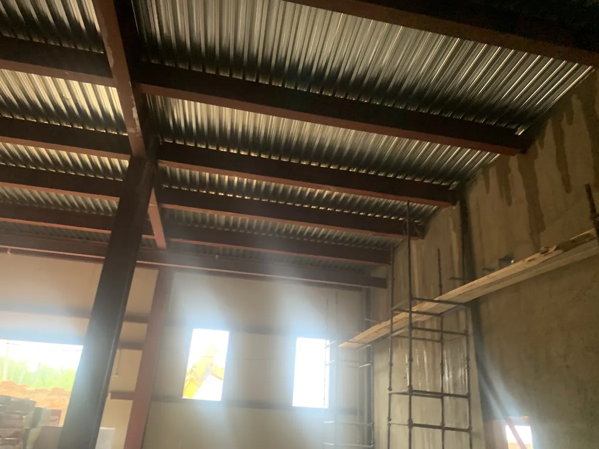 Огнезащита металлоконструкций — фото объекта