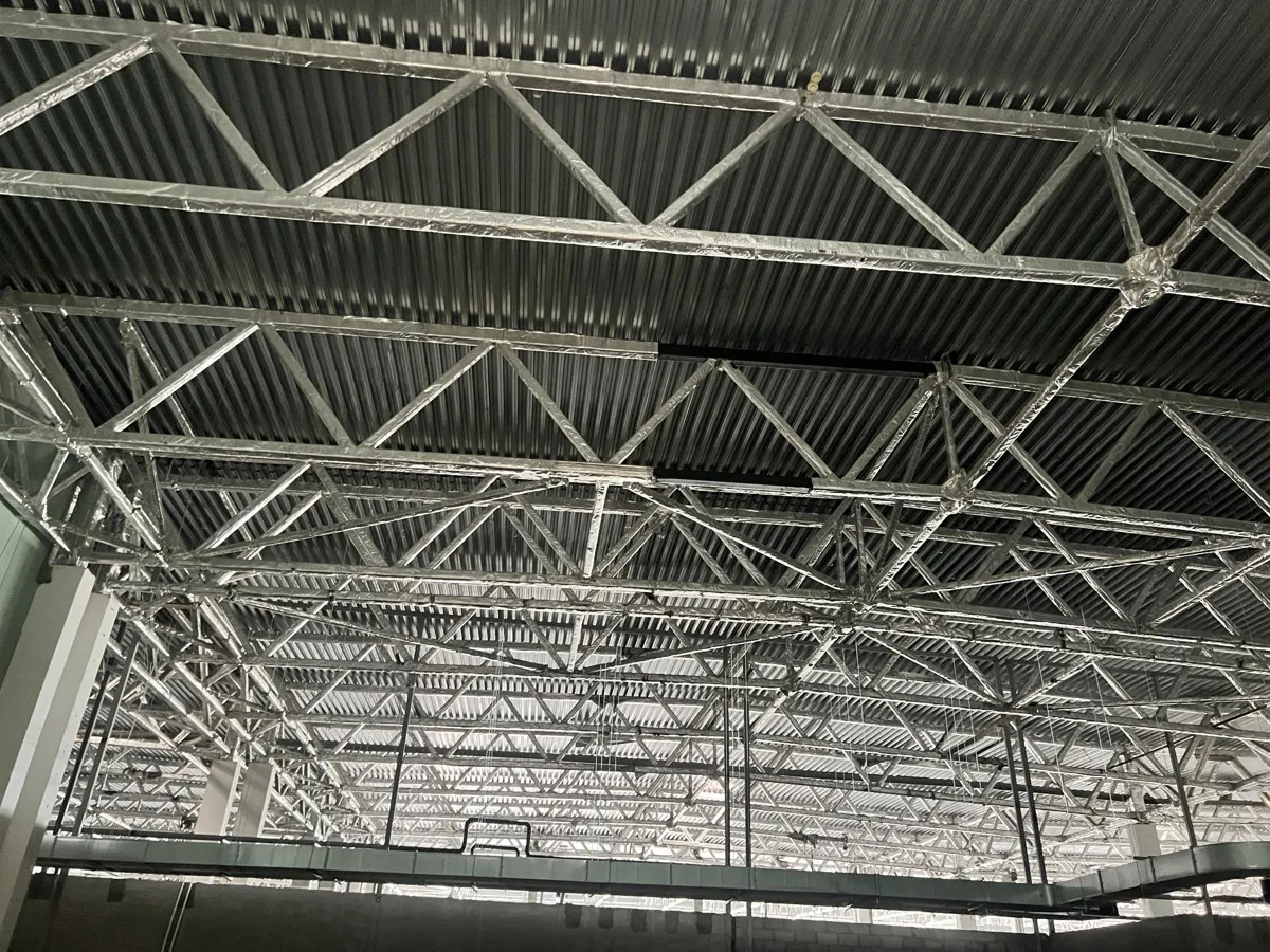 Огнезащита металлоконструкций — фото объекта