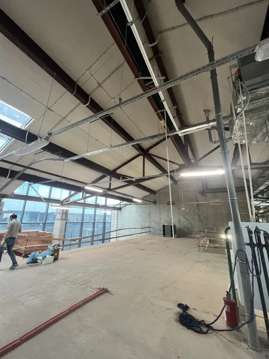 Огнезащита металлоконструкций — фото объекта