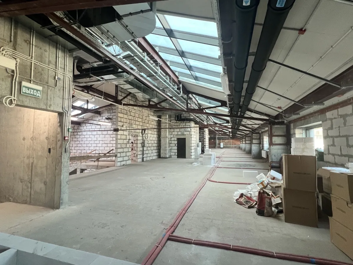 Огнезащита металлоконструкций — фото объекта