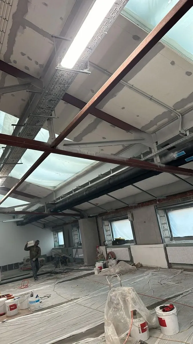 Огнезащита металлоконструкций — фото объекта