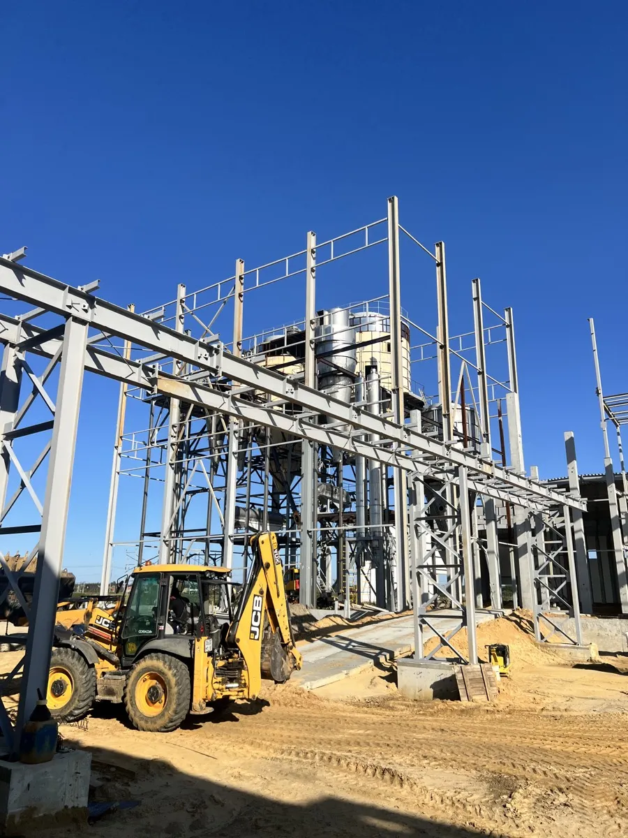 Строительство молокозавода Раменское