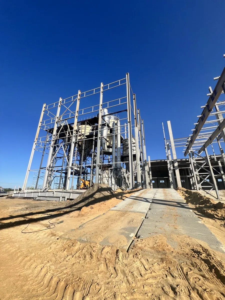 Строительство молокозавода Раменское