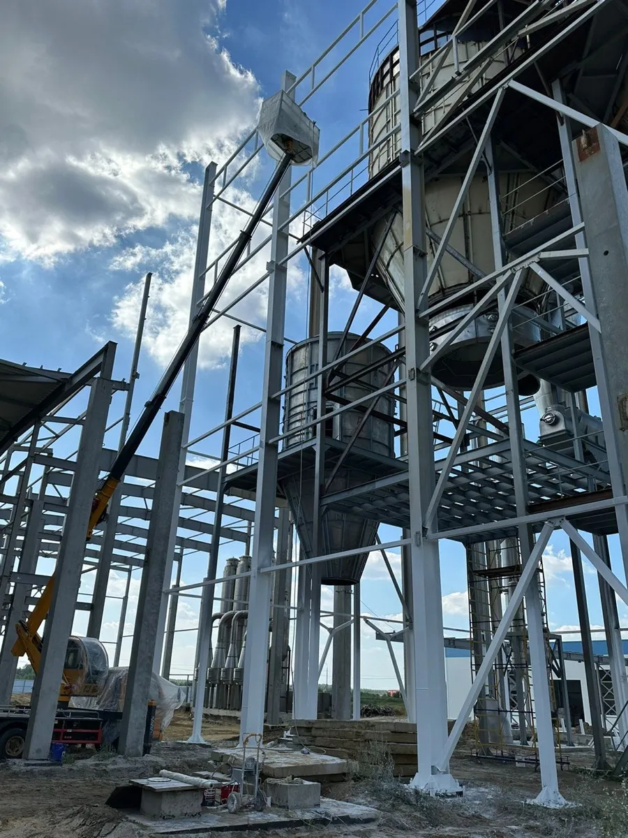 Строительство молокозавода Раменское