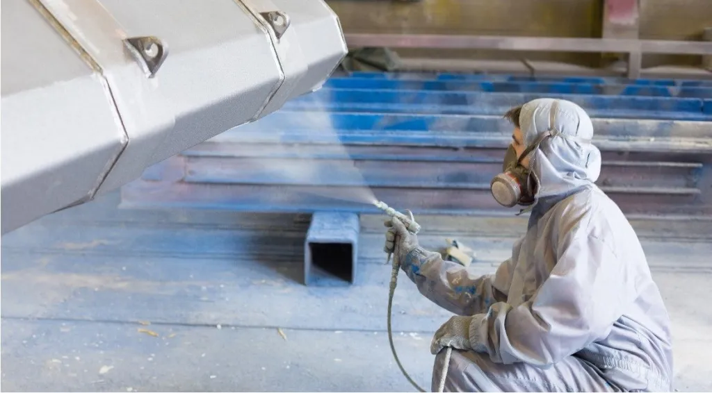 Выполнение огнезащитных работ на объекте